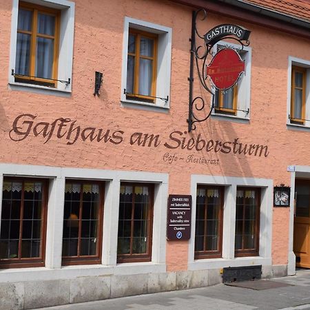 Hotel Am Siebersturm โรเทนบวร์ก อ็อบ แดร์เทาเบอร์ ภายนอก รูปภาพ