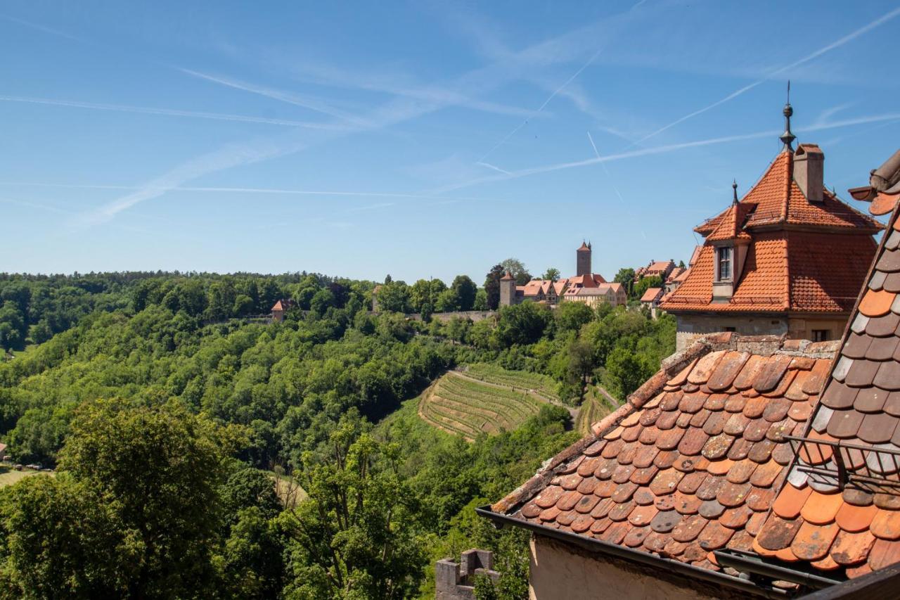 Hotel Am Siebersturm โรเทนบวร์ก อ็อบ แดร์เทาเบอร์ ภายนอก รูปภาพ