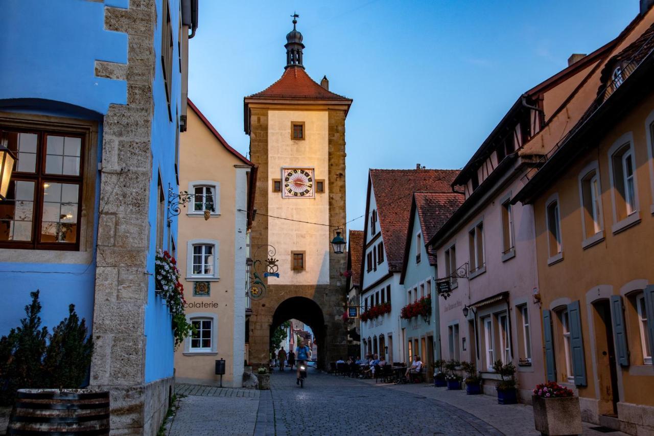 Hotel Am Siebersturm โรเทนบวร์ก อ็อบ แดร์เทาเบอร์ ภายนอก รูปภาพ