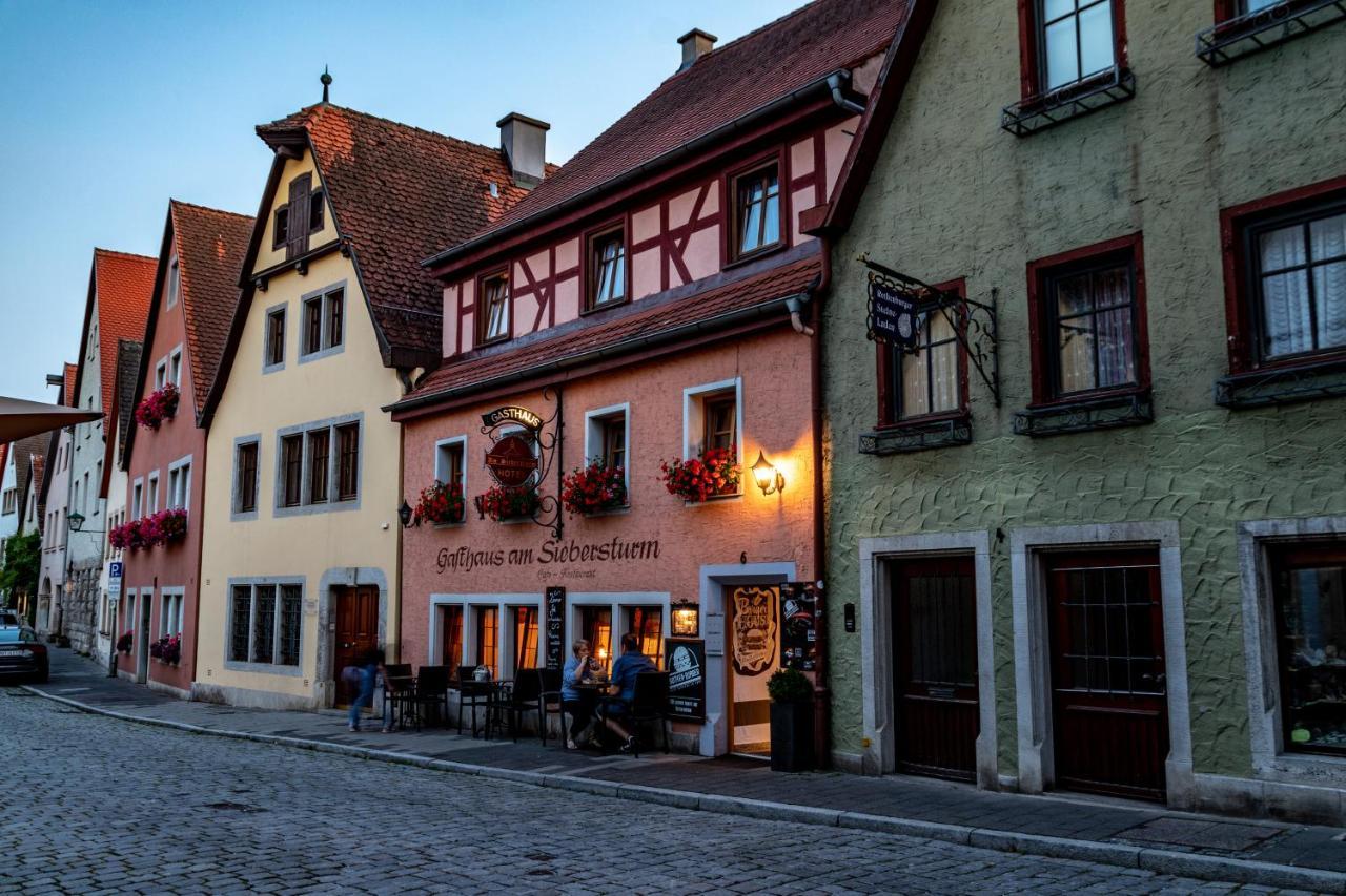 Hotel Am Siebersturm โรเทนบวร์ก อ็อบ แดร์เทาเบอร์ ภายนอก รูปภาพ