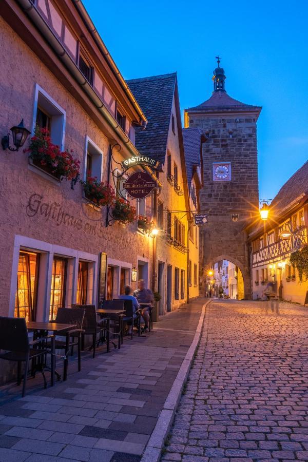 Hotel Am Siebersturm โรเทนบวร์ก อ็อบ แดร์เทาเบอร์ ภายนอก รูปภาพ