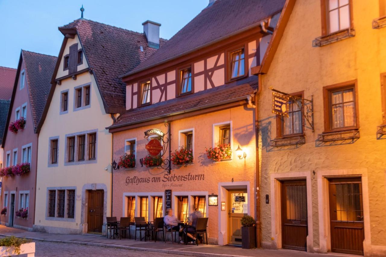 Hotel Am Siebersturm โรเทนบวร์ก อ็อบ แดร์เทาเบอร์ ภายนอก รูปภาพ