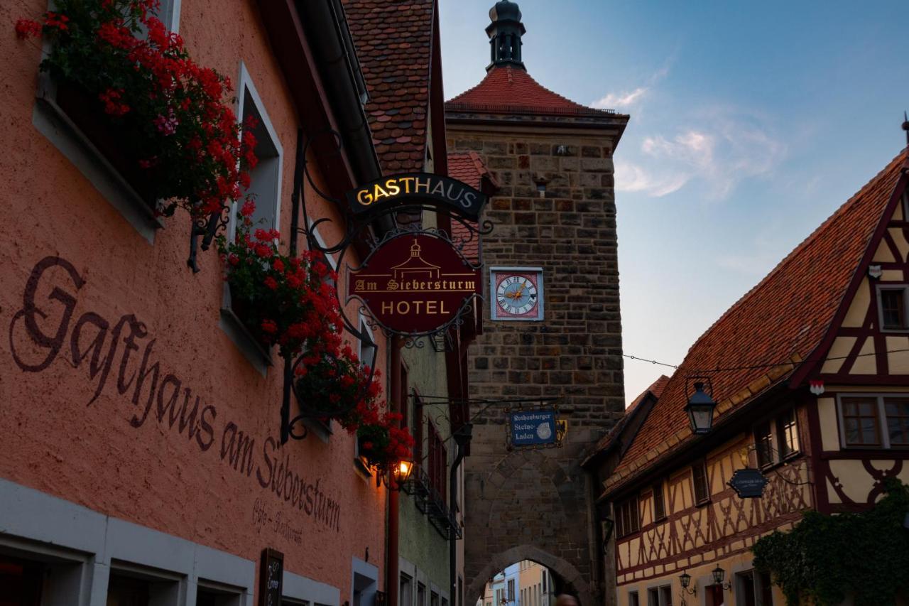 Hotel Am Siebersturm โรเทนบวร์ก อ็อบ แดร์เทาเบอร์ ภายนอก รูปภาพ