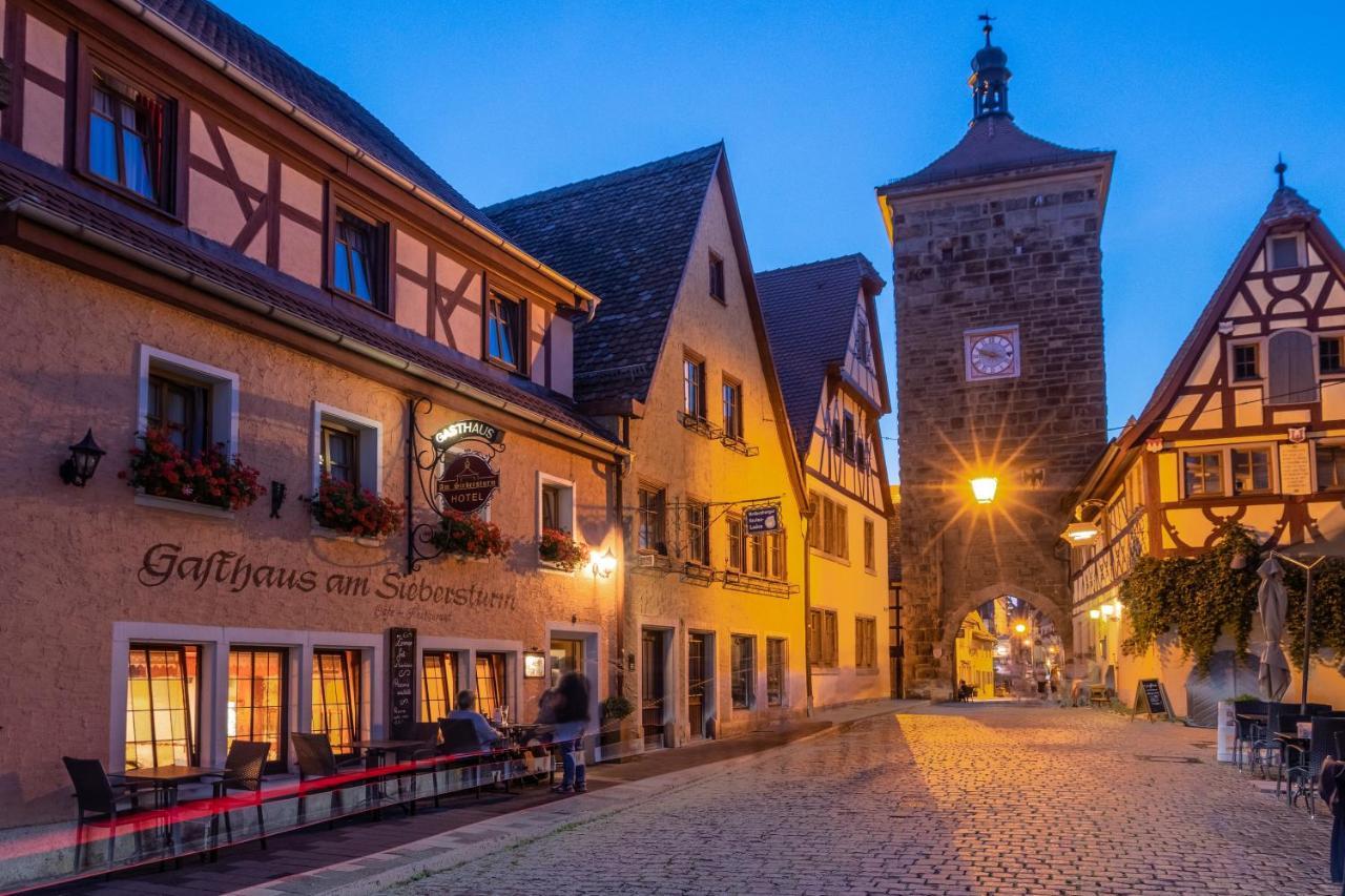 Hotel Am Siebersturm โรเทนบวร์ก อ็อบ แดร์เทาเบอร์ ภายนอก รูปภาพ