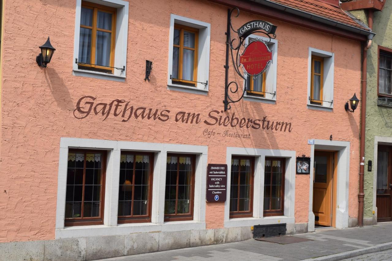 Hotel Am Siebersturm โรเทนบวร์ก อ็อบ แดร์เทาเบอร์ ภายนอก รูปภาพ