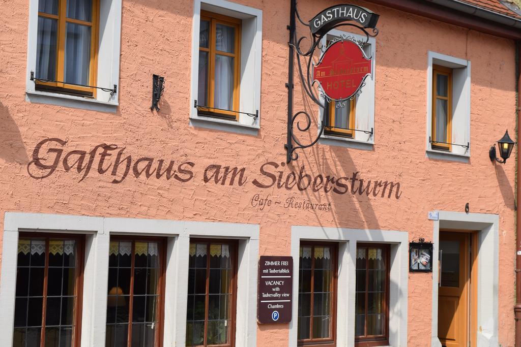 Hotel Am Siebersturm โรเทนบวร์ก อ็อบ แดร์เทาเบอร์ ภายนอก รูปภาพ