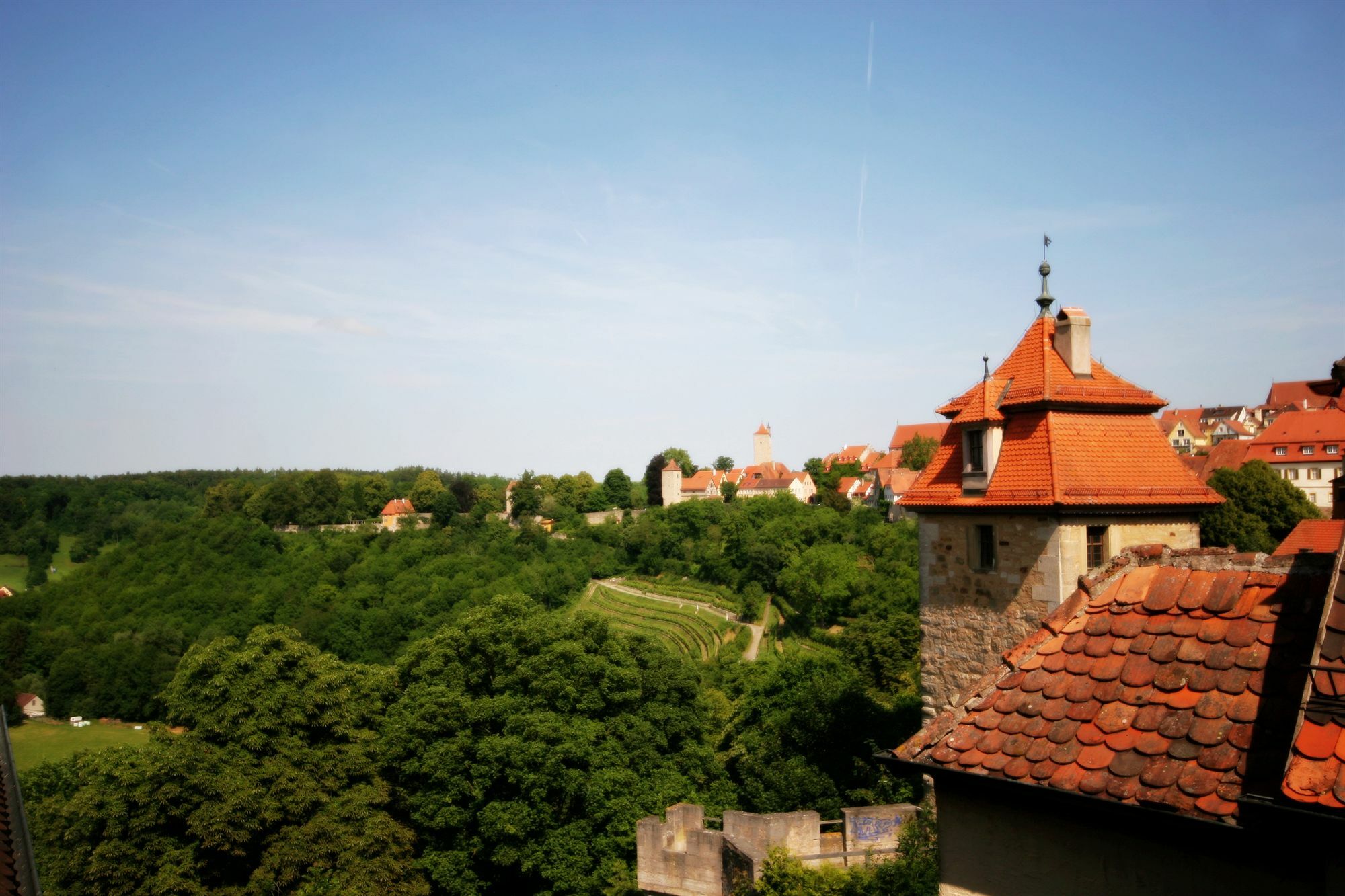 Hotel Am Siebersturm โรเทนบวร์ก อ็อบ แดร์เทาเบอร์ ภายนอก รูปภาพ