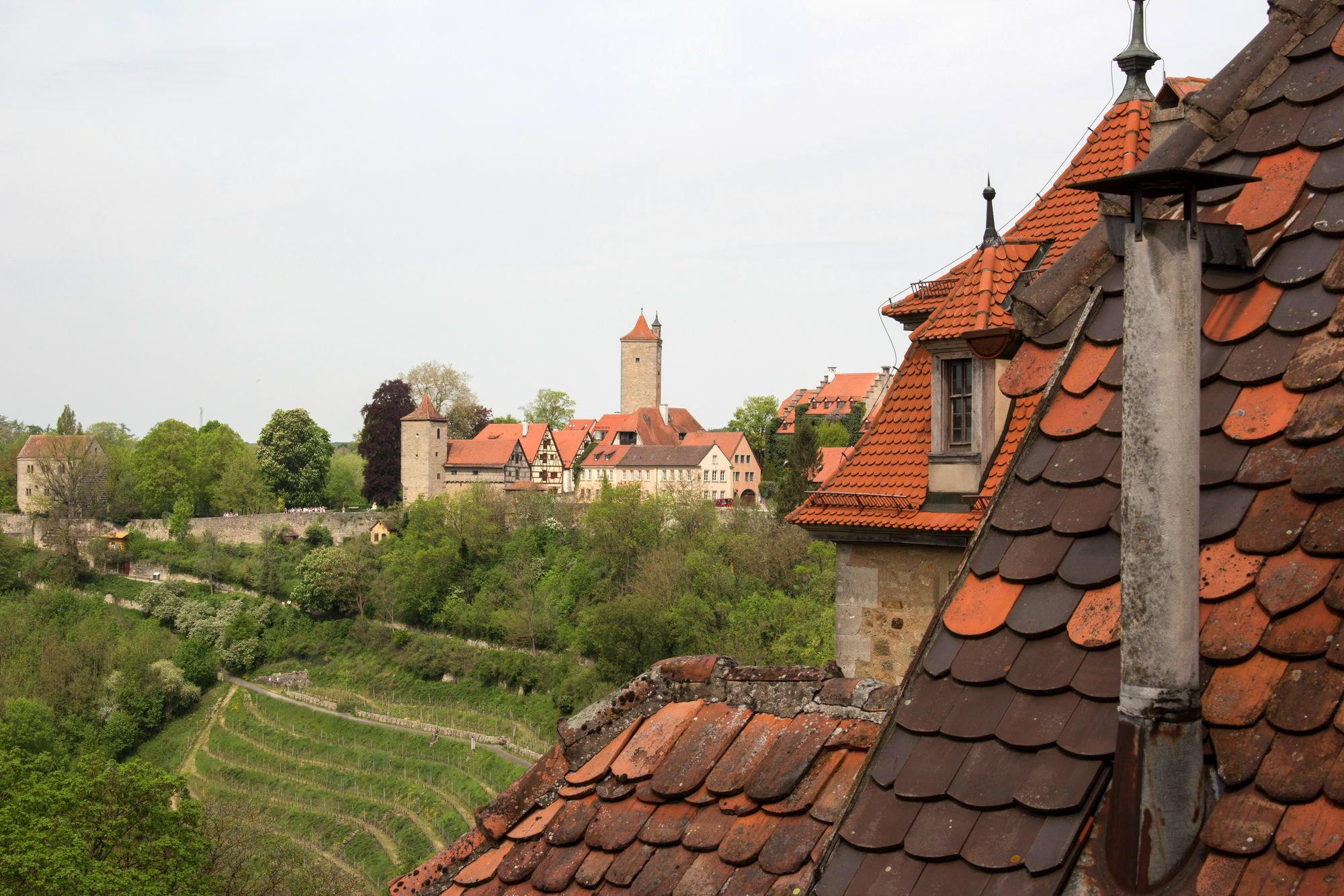 Hotel Am Siebersturm โรเทนบวร์ก อ็อบ แดร์เทาเบอร์ ภายนอก รูปภาพ
